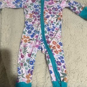 Little Sleepies Sweet Pea Floral Size Newborn